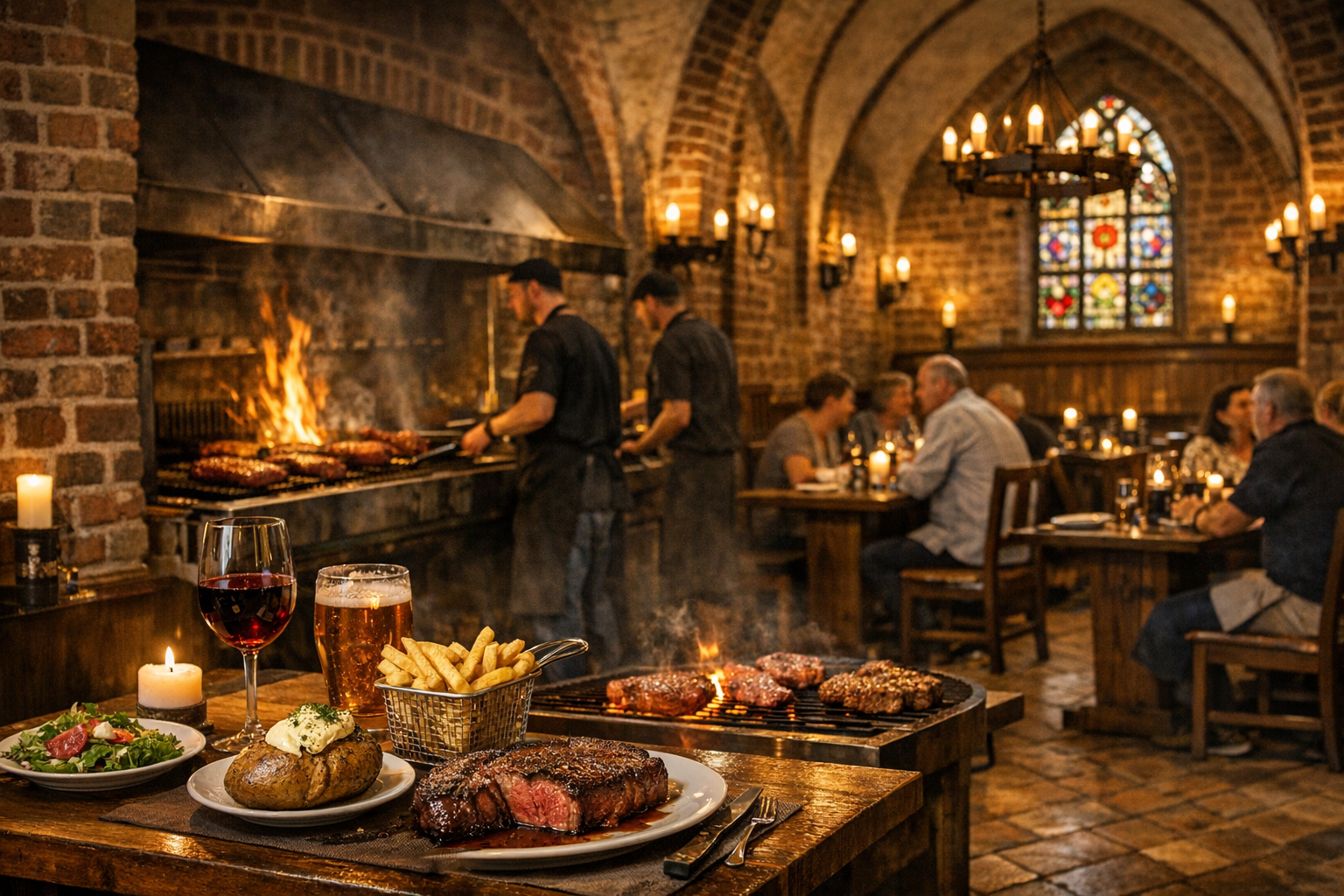 Charolaiskroen: en autentisk steakhouseoplevelse i Herning med fokus på charolais-oksekød