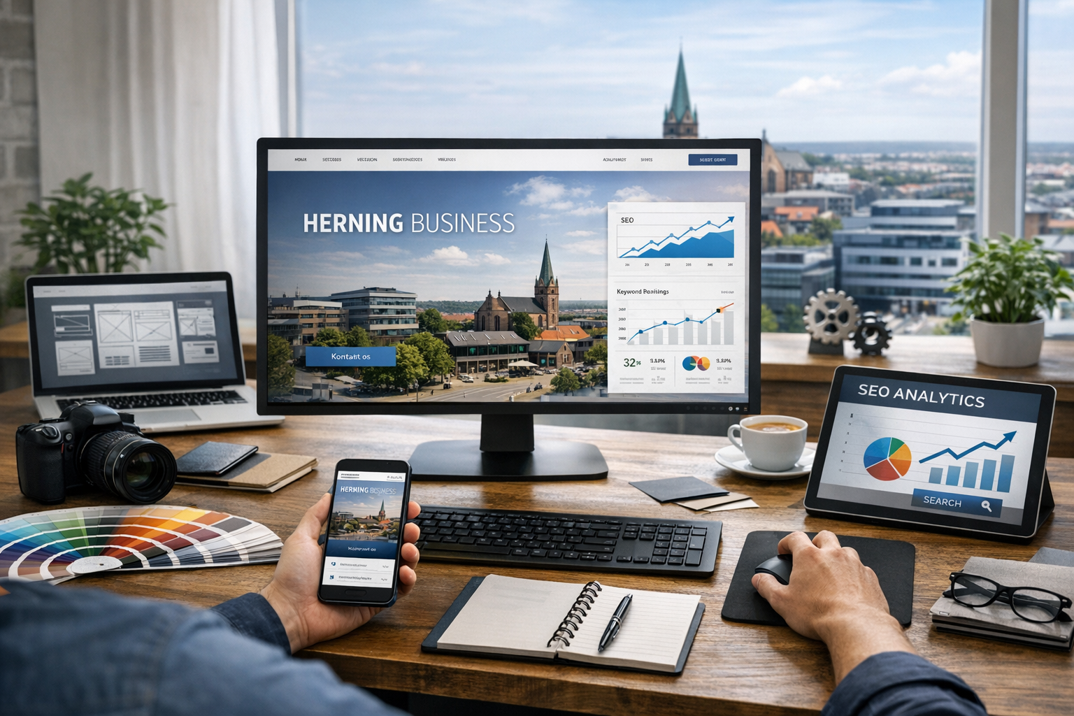 Fordele ved skræddersyet webdesign for virksomheder i Herning