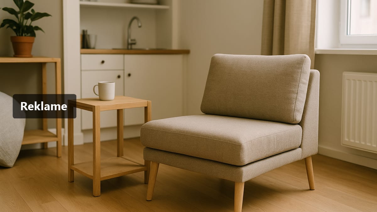 Møbler til små rum: hvordan en alsidig stol kan skabe plads og funktion